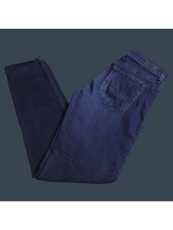 Adriano Goldschmied Denim - Adriano Goldschmied Womens Prima Cigarette Leg Jeans 27 Dark Wash Low Rise